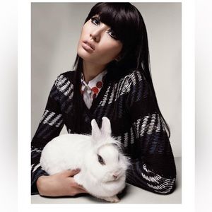 Comptoir see contonniers multi-colored cardigan size M